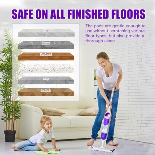 60 Count Thickened Disposable Power Mop Pads Refills - Image 2