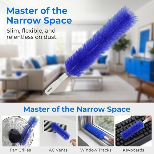 Bendable Microfiber Head, Reusable Dust Remover, Washable Bendable Reusable - Image 2