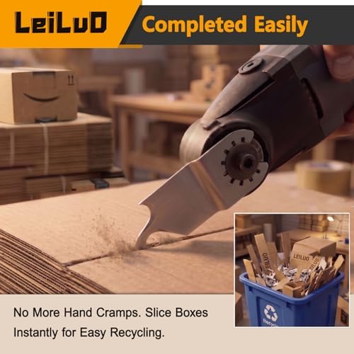 LEILUO 6Pcs Oscillating Tool Hook Blade - Image 5