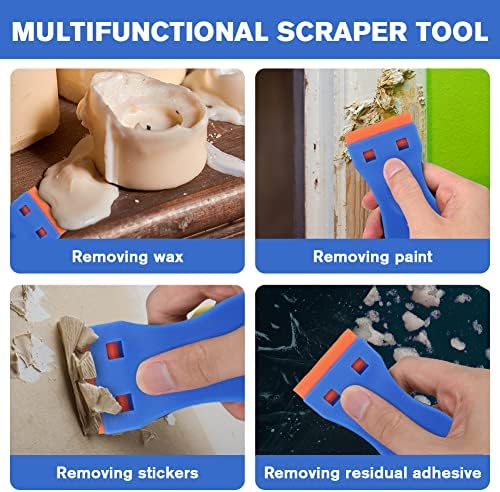 Ainiv Plastic Razor Blade Scrapers, Scraper Tool - Image 5