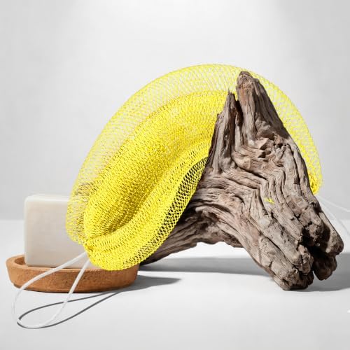 UJFQBH African Net Sponge Authentic 3 Pack, the Gentle Exfoliating Body - Image 6