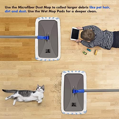 Masthome 3 Pack Large Microfiber Dust Mop Replacement Pads - Image 5