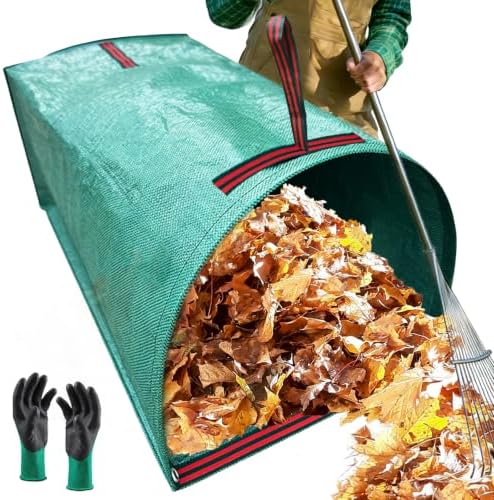 72 Gallon Leaf Collector, Reusable Leaf Bag, Dustpan-Type Yard Garden Bag by Unknown