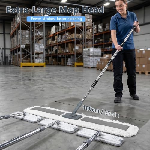 Masthome 39.4" Commercial Dust Mop - Image 2