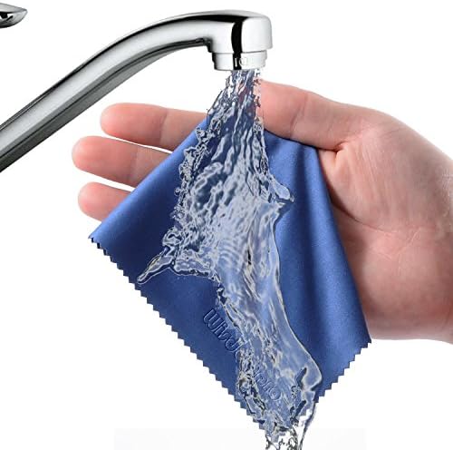 Wisdompro 8-Pack 6x7 Inches Soft Microfiber Cleaning Cloth - Image 5