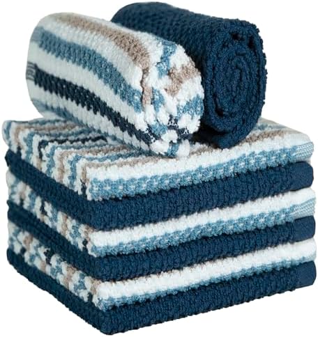 Bumble Dish Cloths 8-Pack, Cotton Kitchen Towels - Image 4