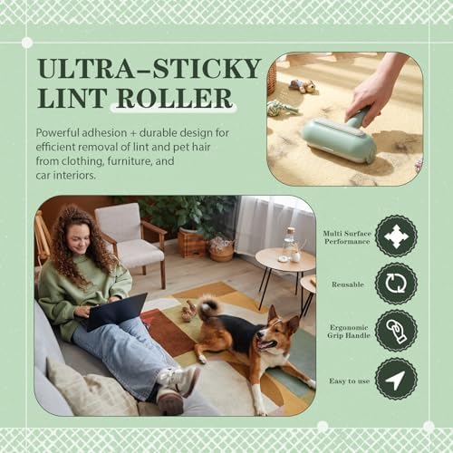 Sliner 2 Pack Reusable Lint Roller - Image 6