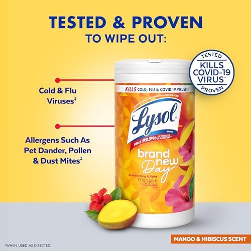 Lysol Disinfecting Wipes, 80 ct. - Image 2