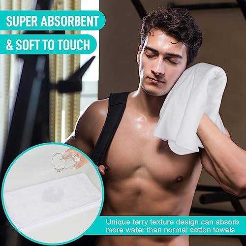 SINLAND Microfiber Gym Towels, Workout Sweat Towel 16x32In - Image 5