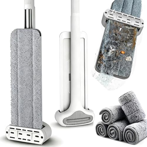 Wet Dry Flat Microfiber Mop for Hardwood Floors by Unknown