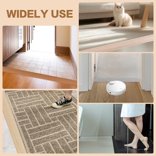 Floor Transition Strip Vinyl Door Threshold Ramp Self Adhesive Carpet Edging - Image 7