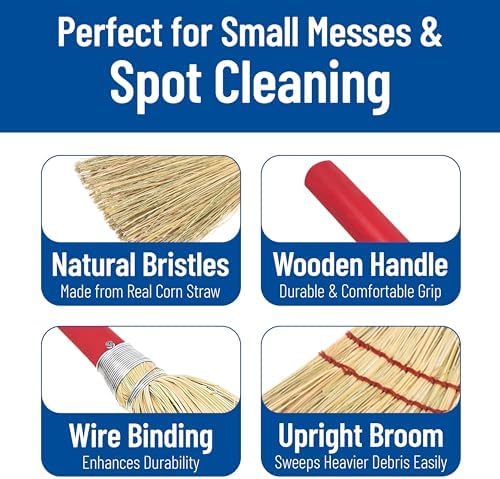 Flo-Pac Compact Corn Fiber Utility Broom - Image 7