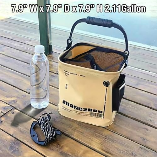 2.11 Gal Collapsible Fishing Bucket - Image 2