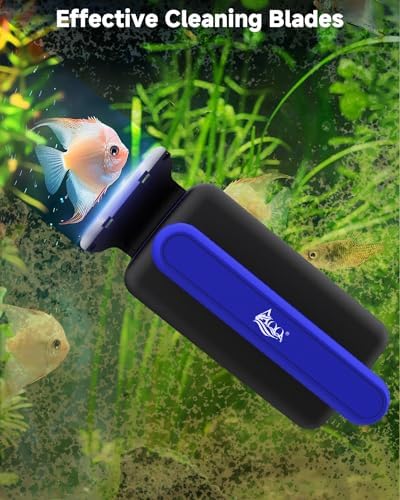 AQQA Aquarium Glass Cleaner, Double Side Algae Scraper - Image 4