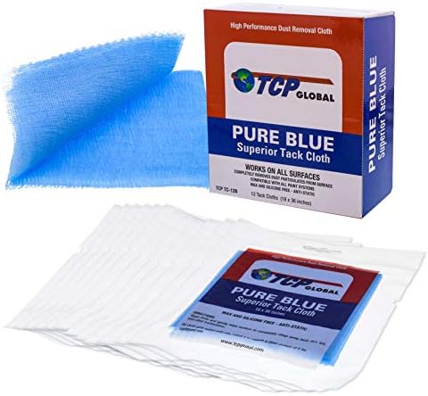 TCP Global Pure Blue Superior Tack Cloth, Tack Rags - Image 2