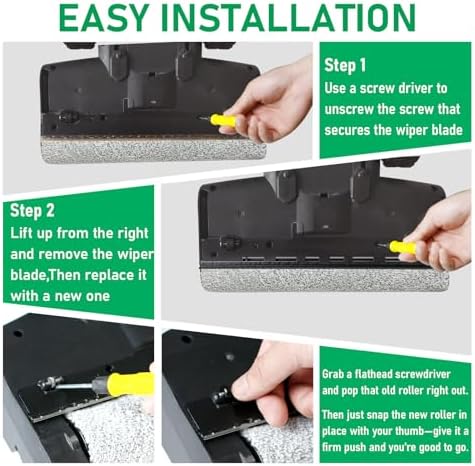 Wiper & Wheels Compatible with Tineco Floor One S7 Pro - Image 5