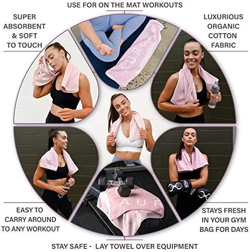 Pink Gym Towel for Women - Image 2