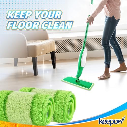 KEEPOW 2 Pack Spray Mop Pads Compatible - Image 7