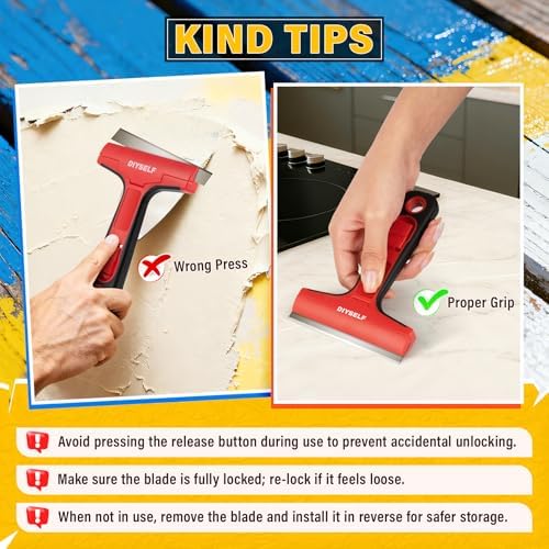 DIYSELF Razor Blade Scraper - Image 5