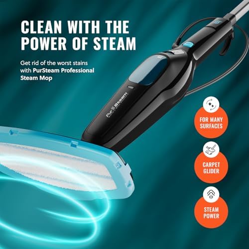 PurSteam Multi-Surface Steam Mop Floor Cleaner - Image 3