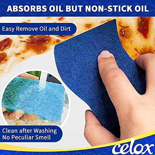 CELOX 12-Pack Dual-Sided Dish Sponges Kitchen - Image 3