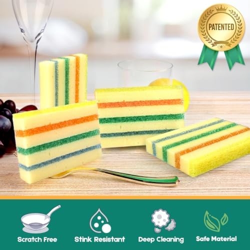LAUNDRYLUX 12 Pack Scrub Sponge - Image 6
