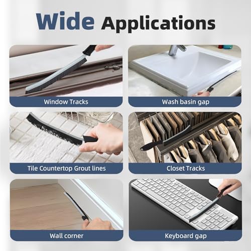 FOOGWEE Hard Bristle Crevice Cleaning Brush - Image 6