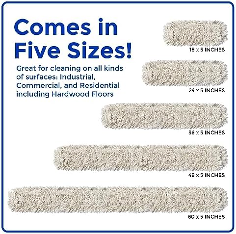 Nine Forty 24" Premium Cotton Dust Mop Kit - Image 4