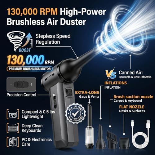 ODISTAR Compressed Air Duster - Image 7