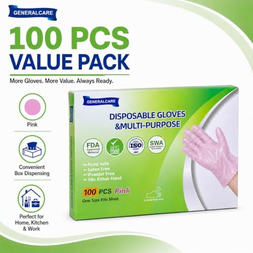Disposable Plastic Gloves Food Handling Service Gloves Disposable - Image 2