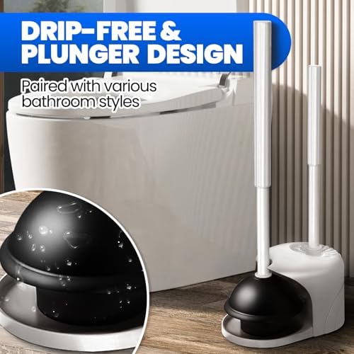 4in1 Toilet Plunger and Brush Set - Image 6