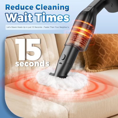 Fast Heating & Heavy Duty Detachable Steam Mop Cleaner - Image 2
