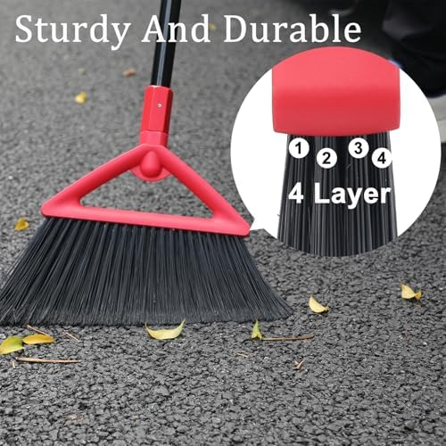 Heavy Duty Red Angle Broom - Image 4