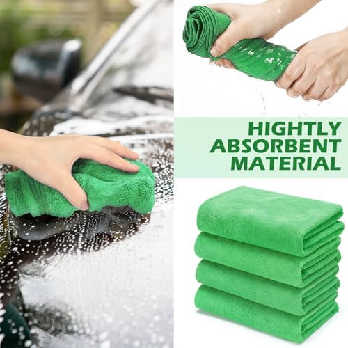 SmoothNovelty 10 Pcs Extra Large Microfiber Cleaning Cloth - Image 6