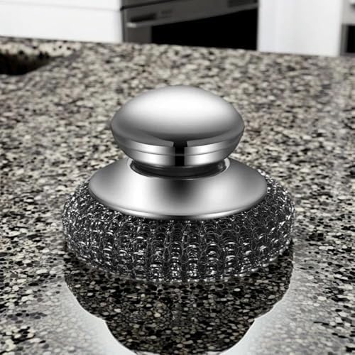 6 Pcs Steel Wool Scrubber Stainless Steel Scrubber - Image 6