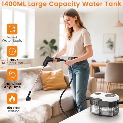 Granarbol Pressurized Handheld Steam Cleaner - Image 2