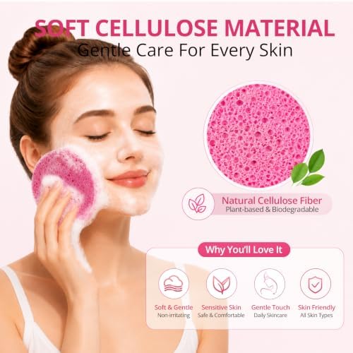 120 Count Compressed Facial Sponges - Image 4