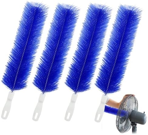 Bendable Microfiber Head, Reusable Dust Remover，Fan Cleaning Brush Washable and by Unknown