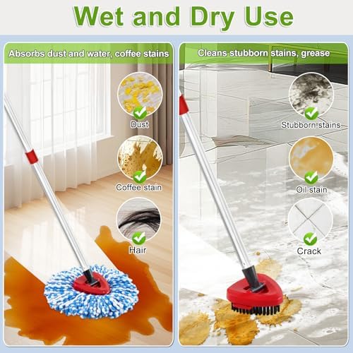 Spin Mop Replacement Head, Base - Image 4