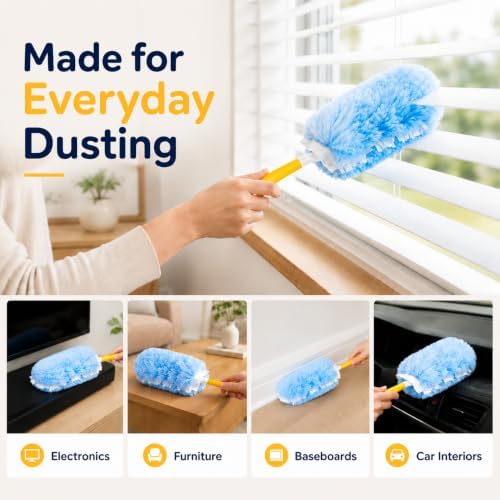 Duster Refills Compatible with Swiffer Duster Handles, 1 Handle - Image 6