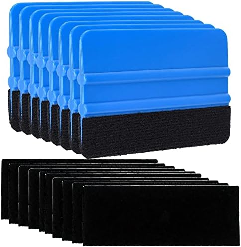 Gebildet 8Pcs Blue Squeegee 4 Inch by Gebildet