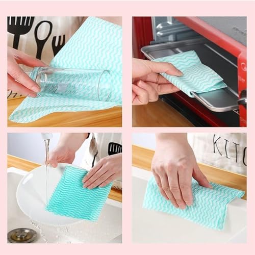 Reusable Dish Cloths, Disposable Cleaning Cloth，Kitchen Towels Dish Towel - Image 4