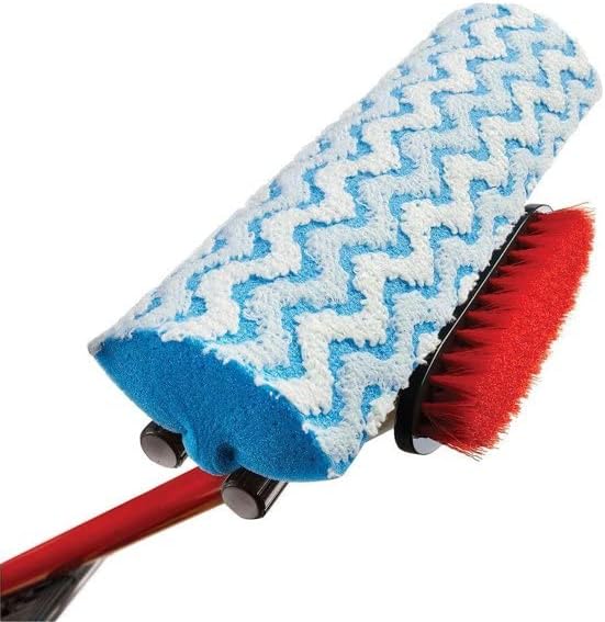 O-Cedar Triple Action Power Scrub Roller Mop Refill - Image 4