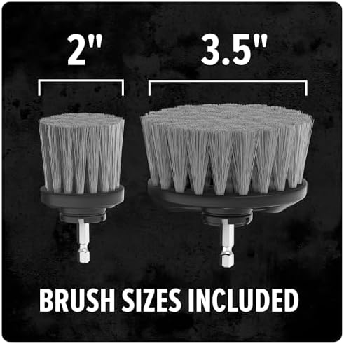 Dirt Devil Medium Bristle Cleaning Brush Set, Includes 2" & 3.5" Brushes - Image 6