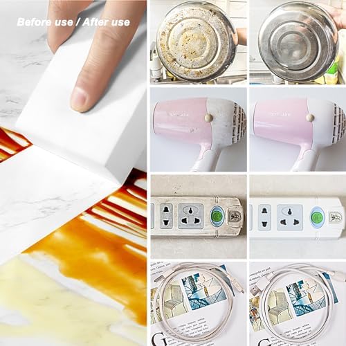50 Pack Melamine Sponges, Magic Sponge Eraser, Durable Multi-Purpose Premium - Image 4