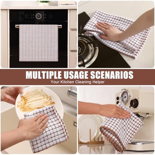 Mordimy Premium Cotton Kitchen Towels 16"x 25", 6 Pack - Image 5