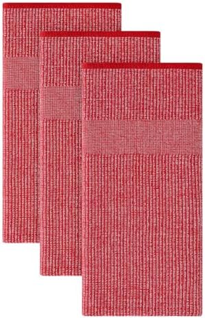 Homaxy 380 GSM Cotton Premium Kitchen Towels 3 Pack by Homaxy