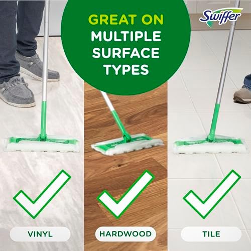 Swiffer Sweep + Mop, Dry Pads Refill, Floor Cleaner - Image 4
