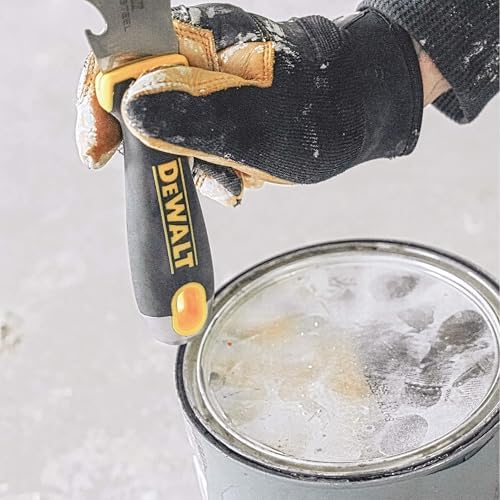 DEWALT 9-in-1 Painter's Tool | Straight Scraper, Curved Scraper, Roller Cleaner - Image 7