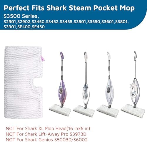 Flammi Washable Steam Mop Replacement Pads - Image 3